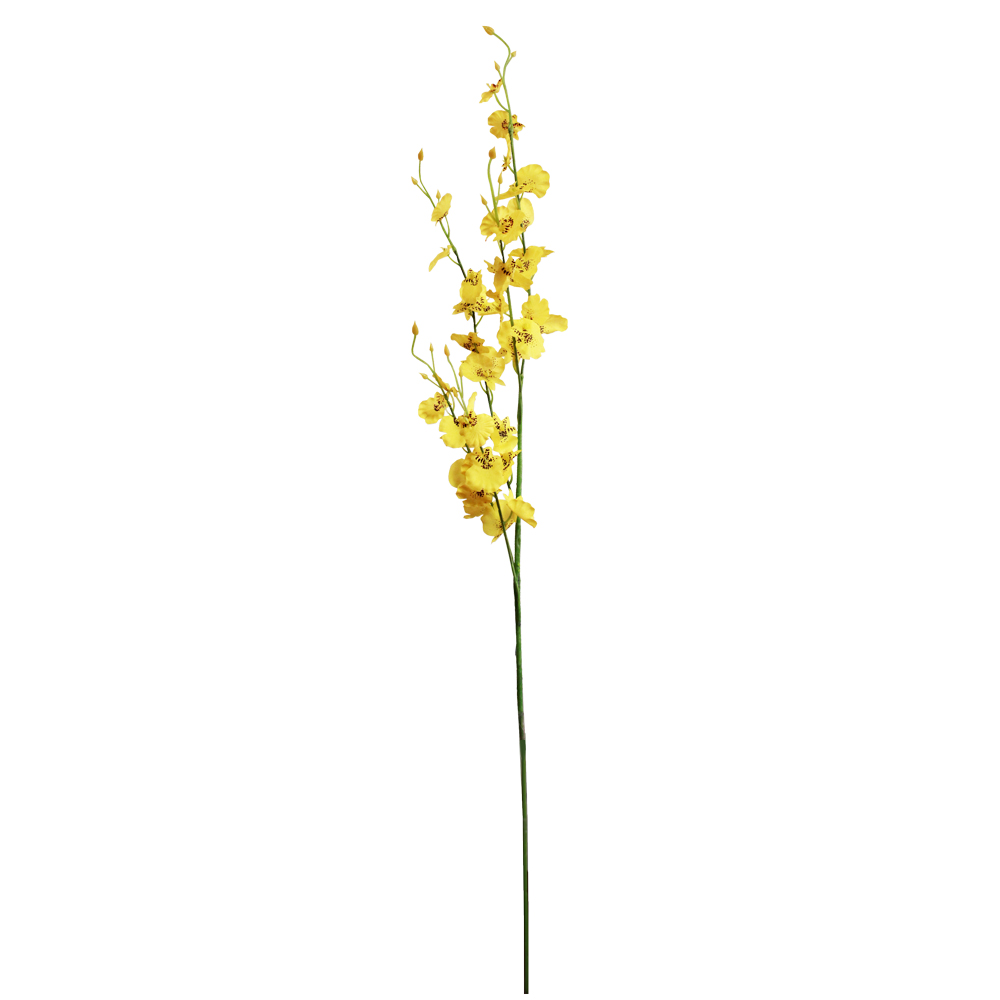 Orquídea Chuva de Ouro Amarelo Flor Artificial (85cm) - Imagem 3