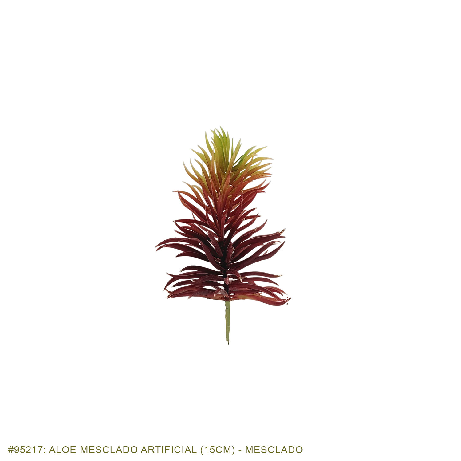 Aloe Mesclado Artificial (15cm) - Imagem 6