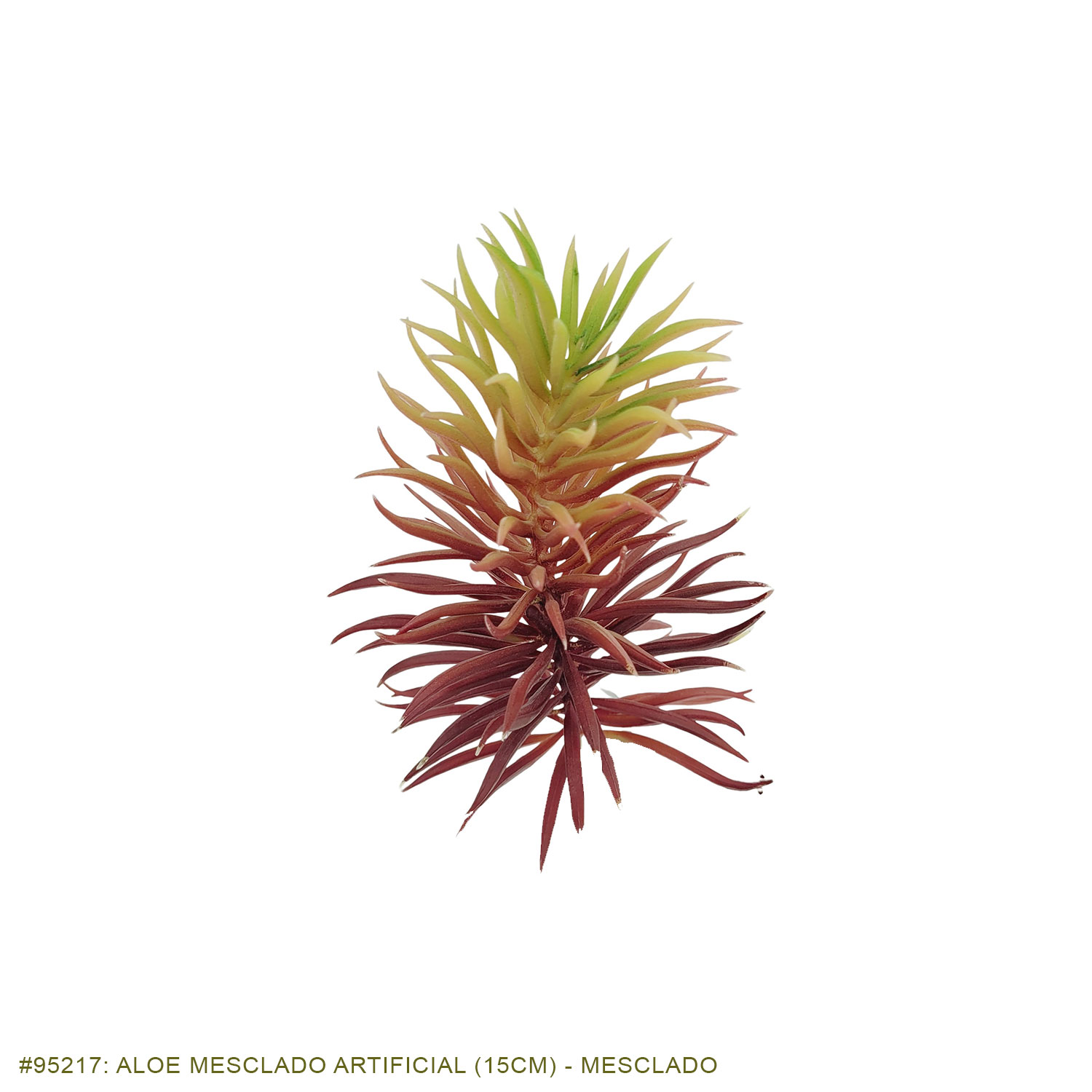 Aloe Mesclado Artificial (15cm) - Imagem 8