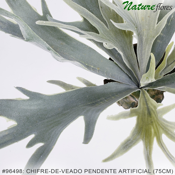 Chifre-de-Veado Planta Artificial Aveludado (50cm) - Imagem 2
