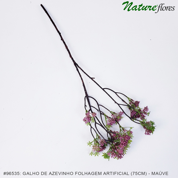 Galho Azevinho Folhagem Artificial (75cm) - Imagem 4
