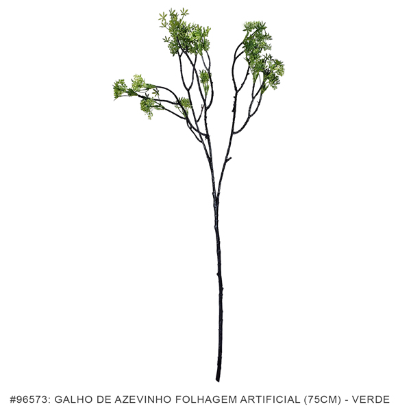 Galho Azevinho Folhagem Artificial (75cm) - Imagem 6