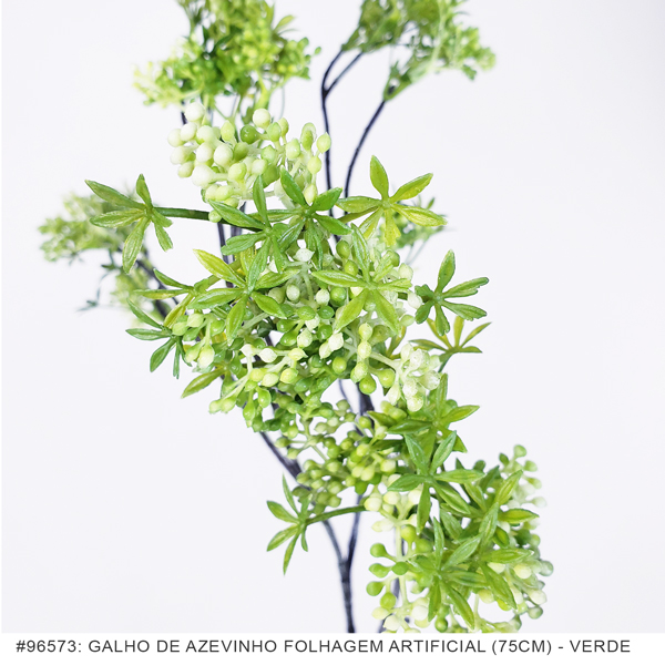 Galho Azevinho Folhagem Artificial (75cm) - Imagem 8