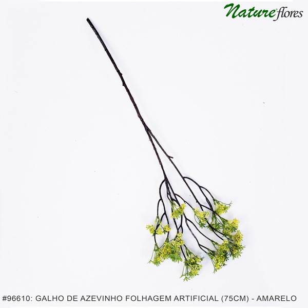 Galho Azevinho Folhagem Artificial (75cm) - Imagem 10