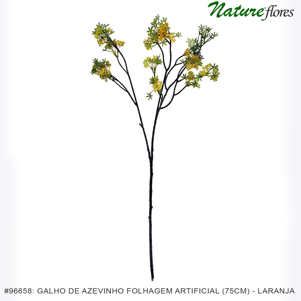 Galho Azevinho Folhagem Artificial (75cm) - Imagem 13