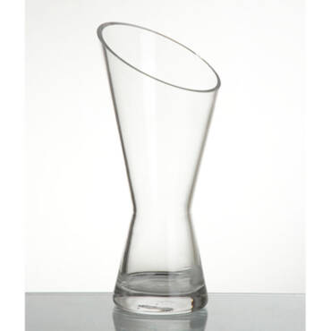 Vaso de Vidro Transparente Palazzo (30,5cm)