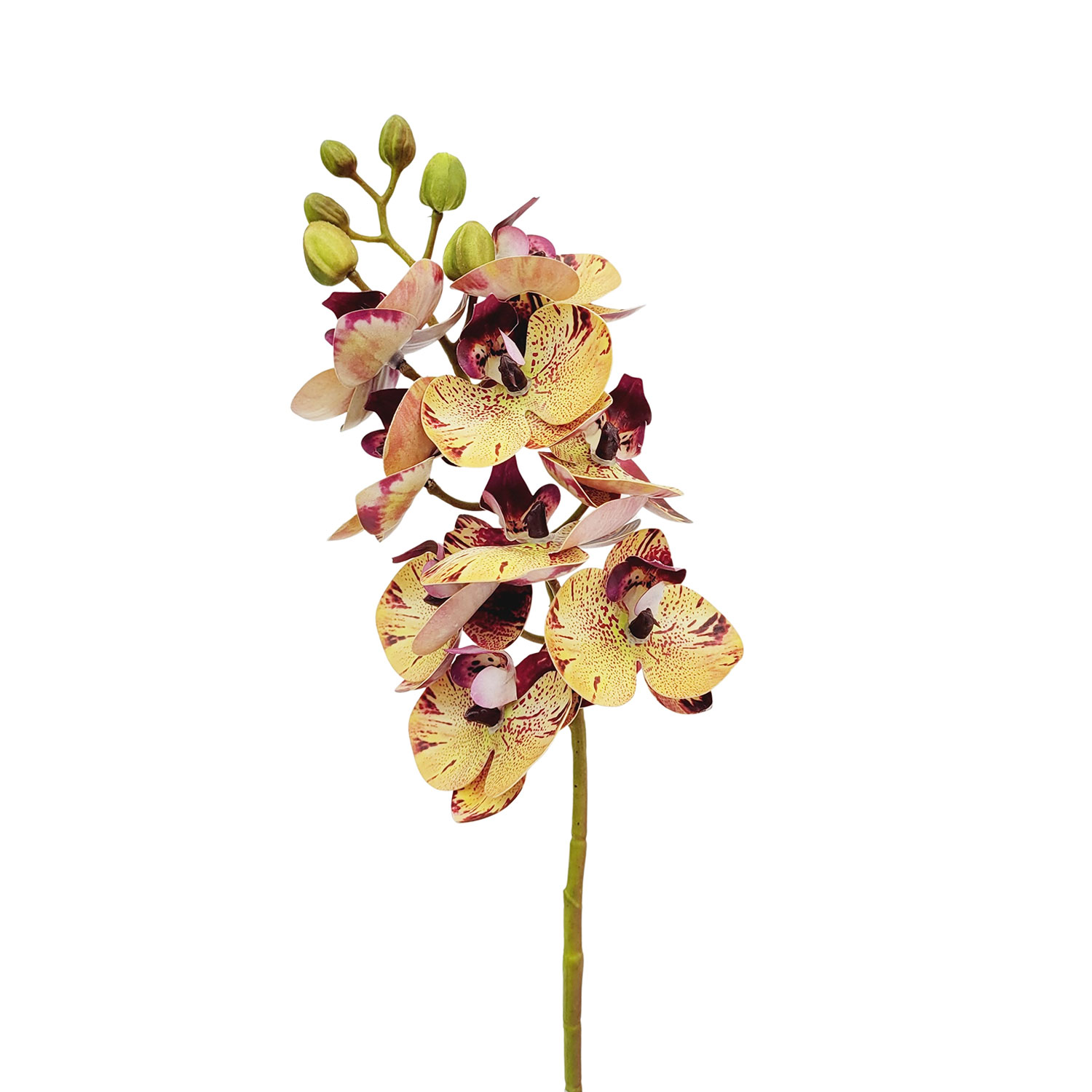 Orquídea Mini Flor Artificial (50cm) - Imagem 4