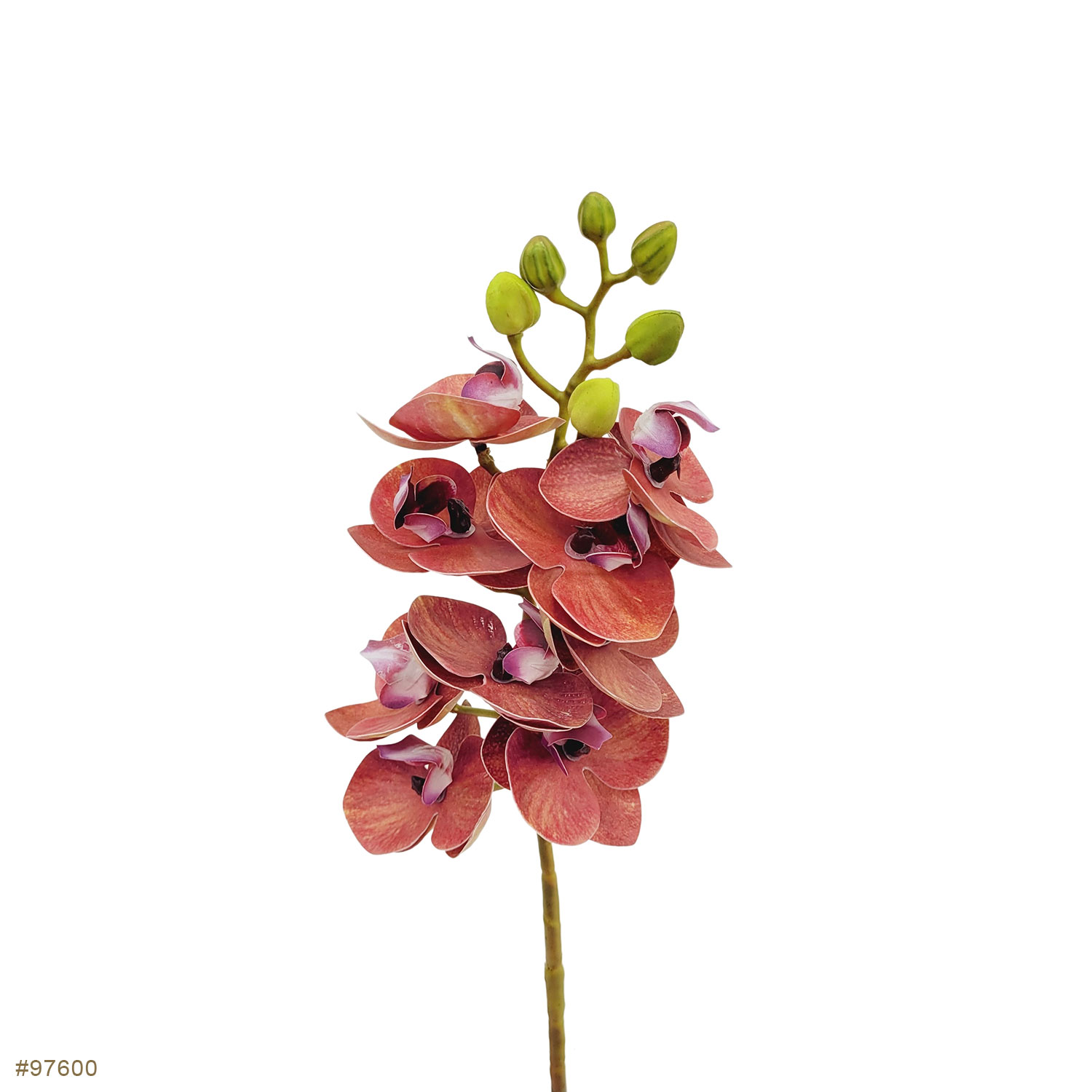 Orquídea Mini Flor Artificial (50cm) - Imagem 2