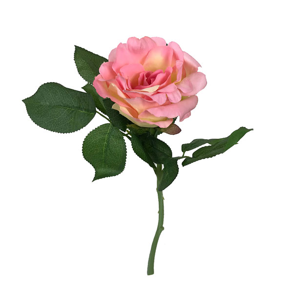 Rosa Clássica Galho Flor Artificial (30cm) - Imagem 2