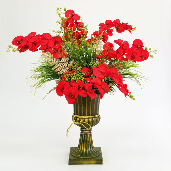 Avenca Folha Dourada Galho Artificial (45cm) - Imagem 2
