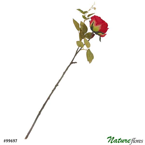 Rosa Clássica Galho Artificial (71cm) - Imagem 8