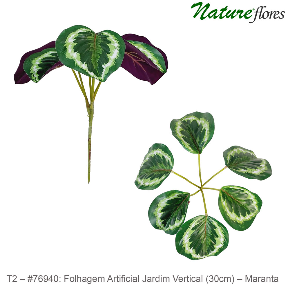Folhagem Artificial Jardim Vertical Misto (30cm) - Imagem 4
