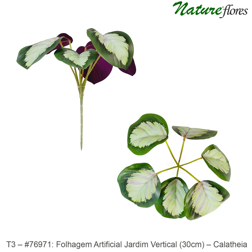 Folhagem Artificial Jardim Vertical Misto (30cm) - Imagem 7