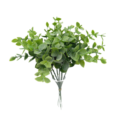 Buquê de Eucalipto Verde Artificial (25cm)